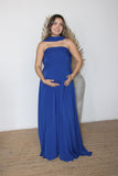Vestido de Maternidad, Adela azul rey CH