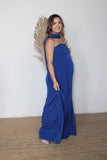 Vestido de Maternidad, Adela azul rey CH