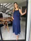 Vestido de lactancia, Mitzi azul marino