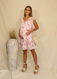 Vestido maternidad y lactancia, Fabiola fiucsa Amalia