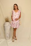 Vestido maternidad y lactancia, Fabiola fiucsa Amalia CH