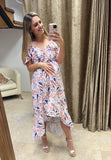 Vestido de maternidad Carlota Hojas viento
