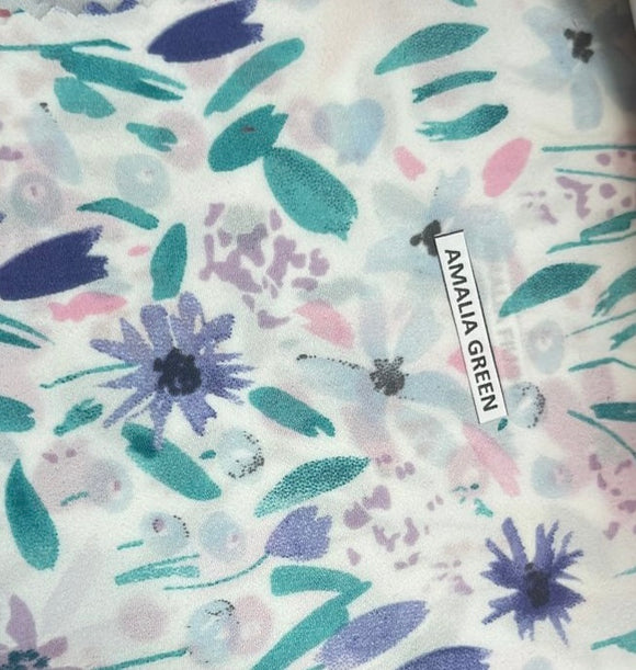 Tela Polyester amalia green