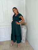 Vestido de Maternidad, Cristina verde