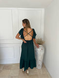 Vestido de Maternidad, Cristina verde