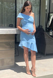 Vestido de maternidad, Maria Jose Azul Cielo