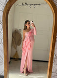 Vestido de maternidad, Britany rosa claro