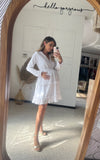 Vestido maternidad, Fernanda blanco