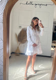 Vestido maternidad, Fernanda blanco