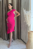 Vestido de maternidad María José rosa barbie