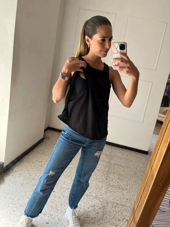 Blusa de lactancia , Gisela negra