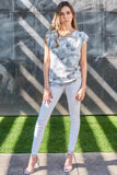 Blusa de lactancia andy blanco con negro