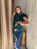 Blusa de lactancia, Ruth Verde