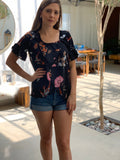 Blusa de lactancia, Georgina/Diana pajaritos