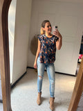 Ruth mangas Adri, florecitas azules