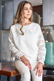 Blusa lactancia Daniela ivory encaje