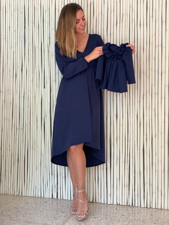 Vestidos matching azul marino