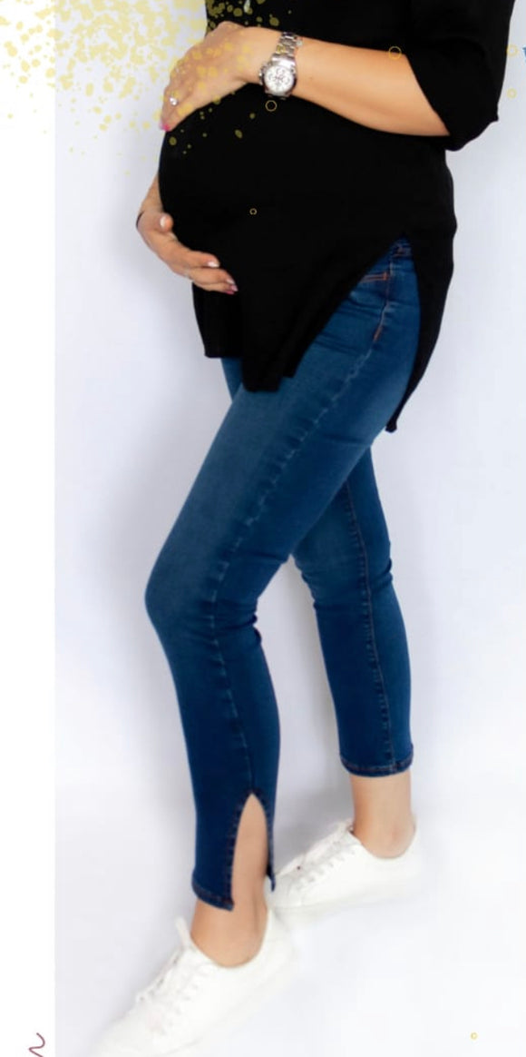 Jeans maternidad abiertos BB