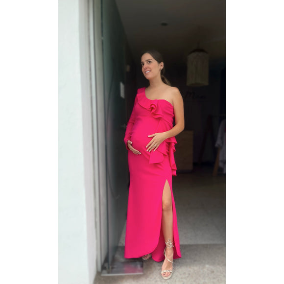 Vestido de maternidad, Britany rosa barbie