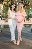 Vestido de maternidad, Arantza rosa claro neopreno