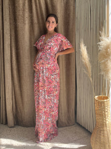 Vestido de maternidad, Love flores rosas
