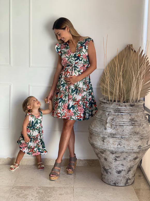 Vestidos matching floreados