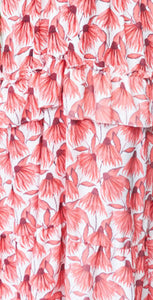 Tela tulipanes rojos