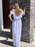 Vestido de maternidad Dayana blanco