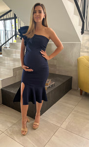 Vestido de maternidad, Aurelia azul marino