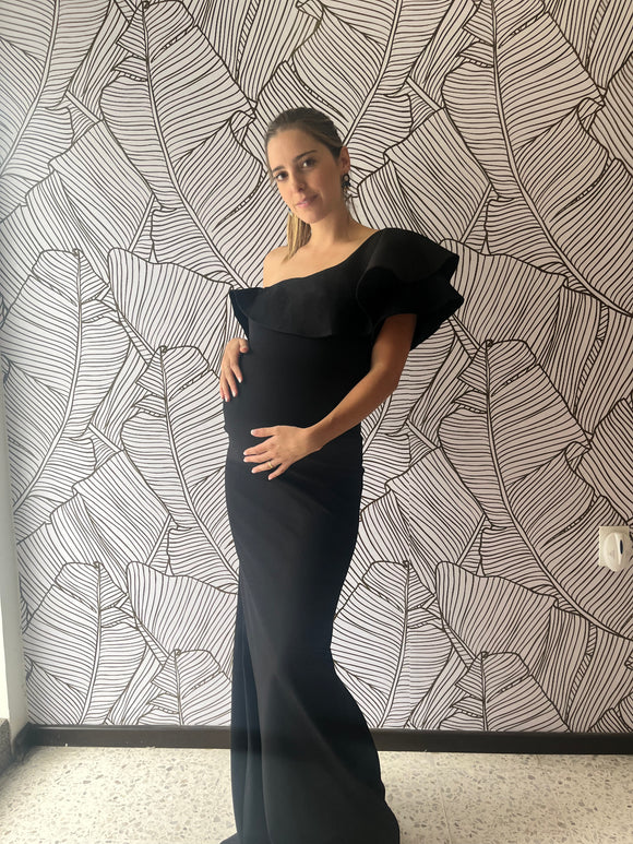 Vestido de maternidad, Astrid negro