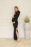 Vestido de maternidad, vega/ritta negro CH