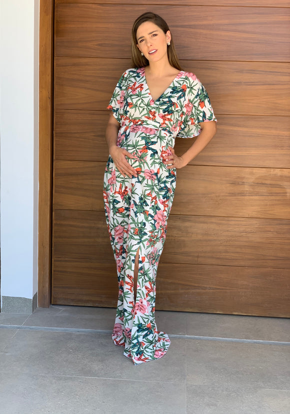 Vestido de maternidad, Love Blanco Floreado