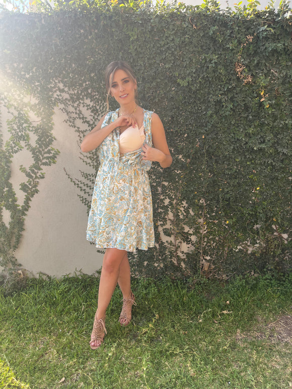 Vestido de lactancia, Zara parsley verde